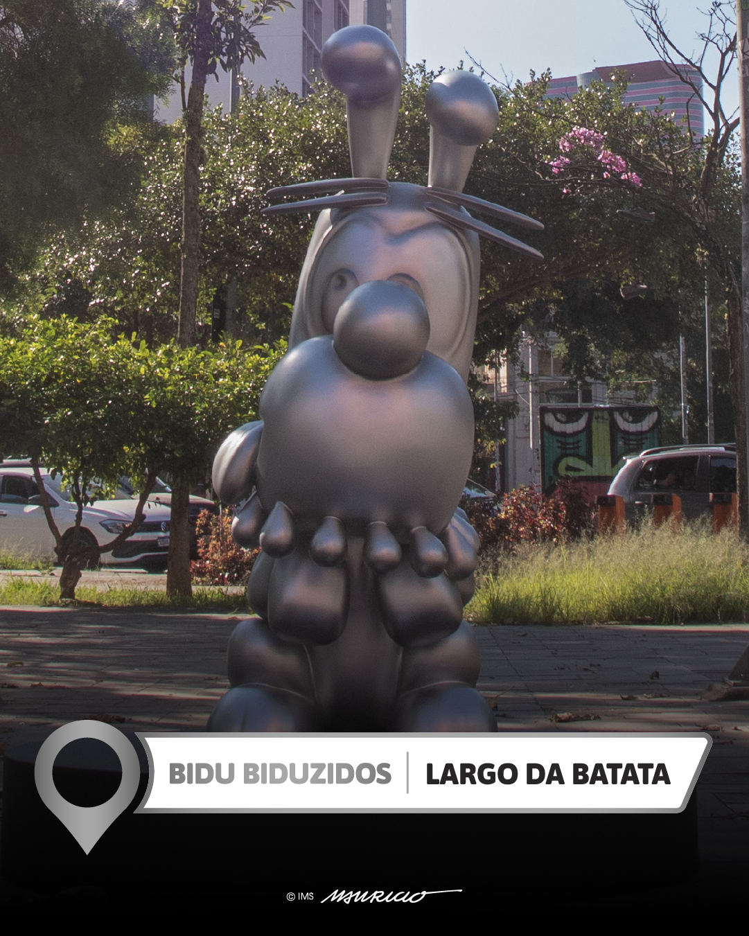Estátua Mauricio de Sousa 8